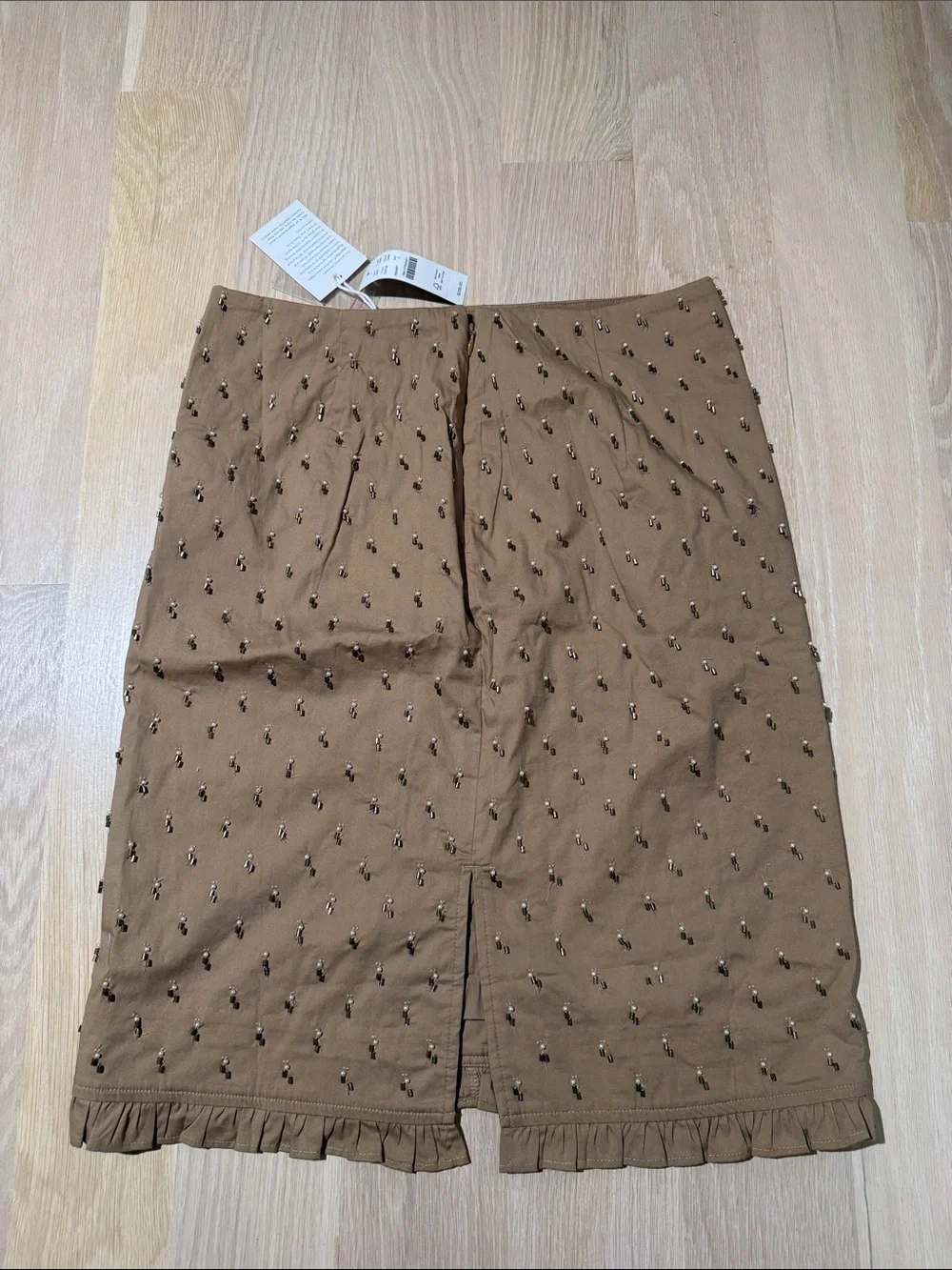 J.Crew embellished skirt